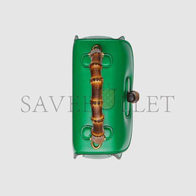 GUCCI BAMBOO 1947 MINI TOP HANDLE BAG 686864 (17*12*7.5cm) GUCCI BAMBOO 1947 MINI TOP HANDLE BAG 686864 (17*12*7.5cm)